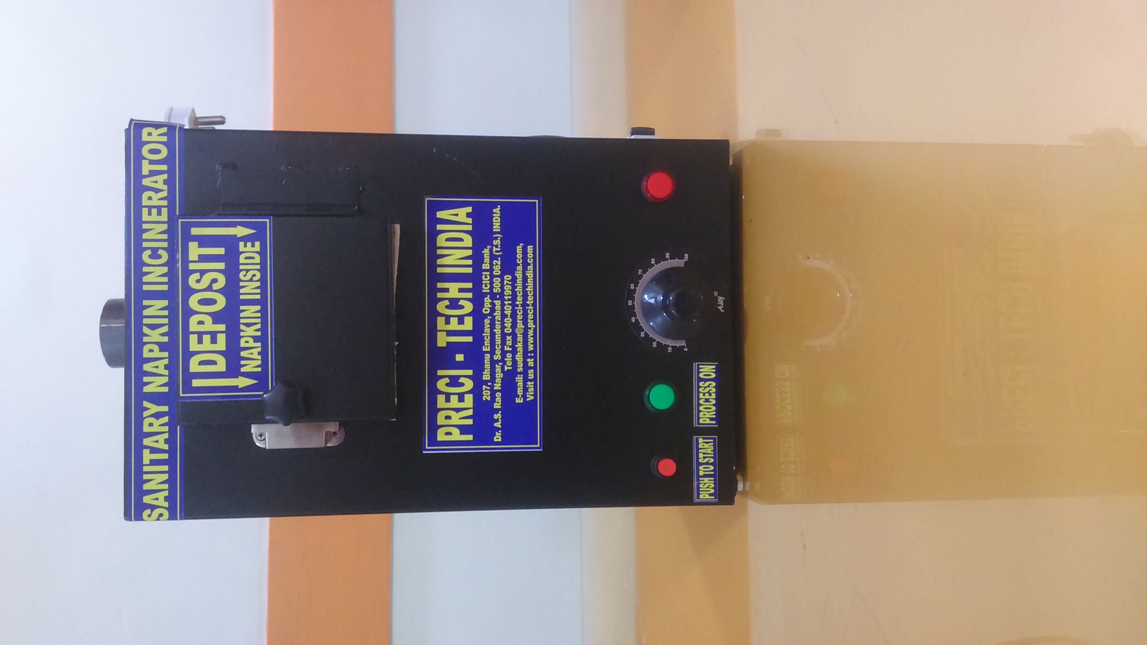 Napbin Sanitary Napkin Incinerator