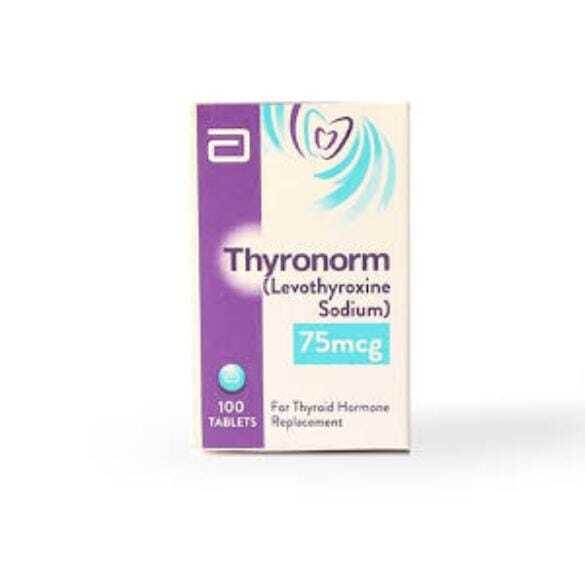 Thyronorm 75 Mg Ingredients: Thyroxine Sodium Ip