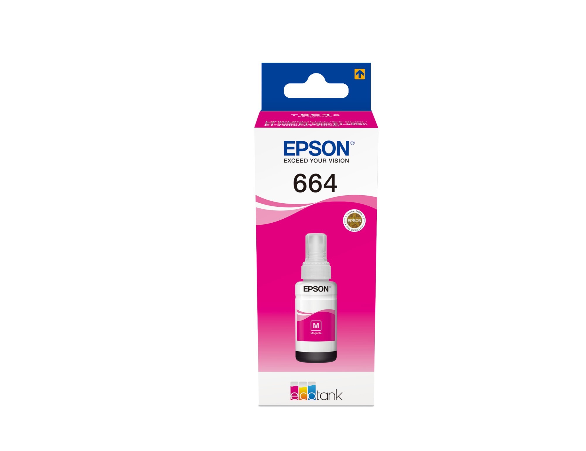 Magenta 70 Ml Ink Bottle T6643 - 664