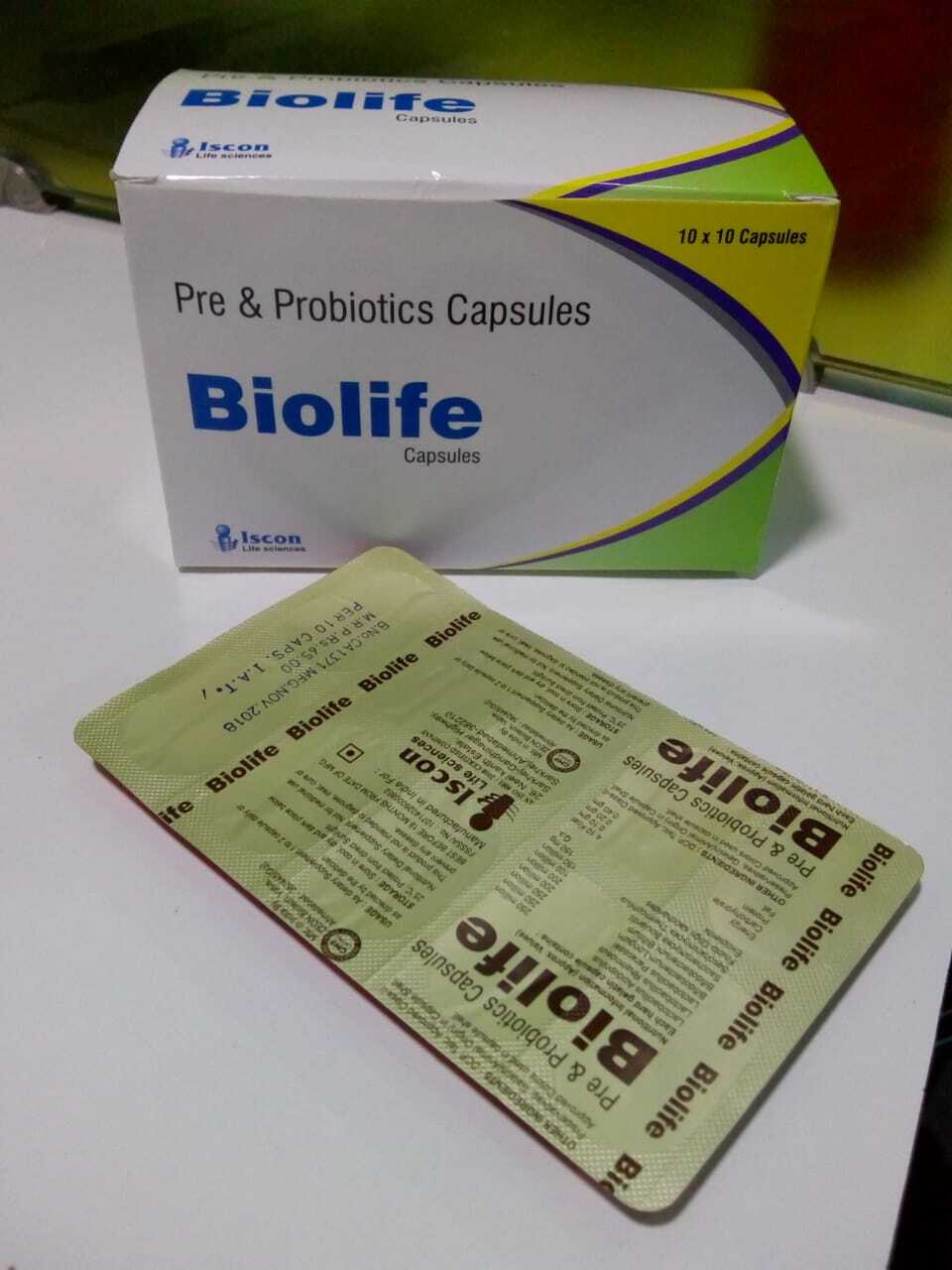 Bio-life Capsule Keep At Cool And Dry Place