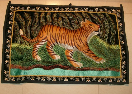 रेशमी टेपेस्ट्री