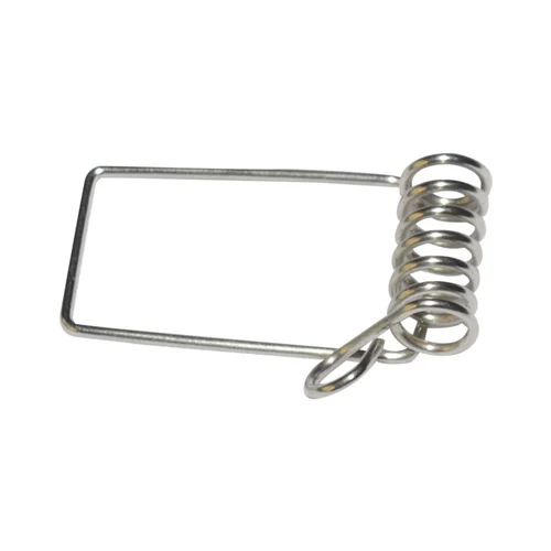 LED Light Spring - Metal, Different Size Available, Silver Color, Polished Surface Finish, Spiral Design for Industrial Use
