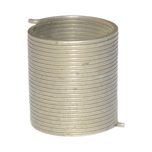 Tension Spring - Polished Silver, Customized Size | Heavy-Duty Industrial Use