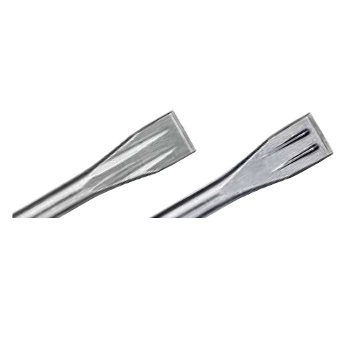 Flat Chisel SDS Plus - Stainless Steel, Rectangle Shape | Silver Finish for Industrial & Commercial Use
