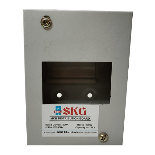Sliver Electric Mcb Box