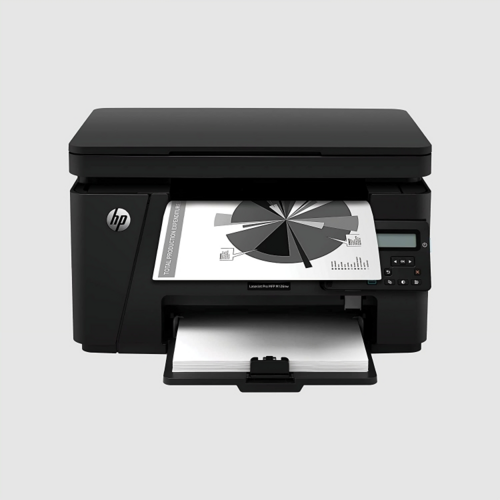 HP LaserJet Pro MFP M126nw प्र एक मल्टीफंक्शन प्रिंटर है जो उच्च गुणवत्ता की प्रिंटिंग, स्कैनिंग और कॉपी करने की क्षमता प्रदान करता है। यह वायरलेस कनेक्टिविटी से लैस है, जिससे उपयोगकर्ता आसानी से अपने स्मार्ट डिवाइस से प्रिंट कर सकते हैं।