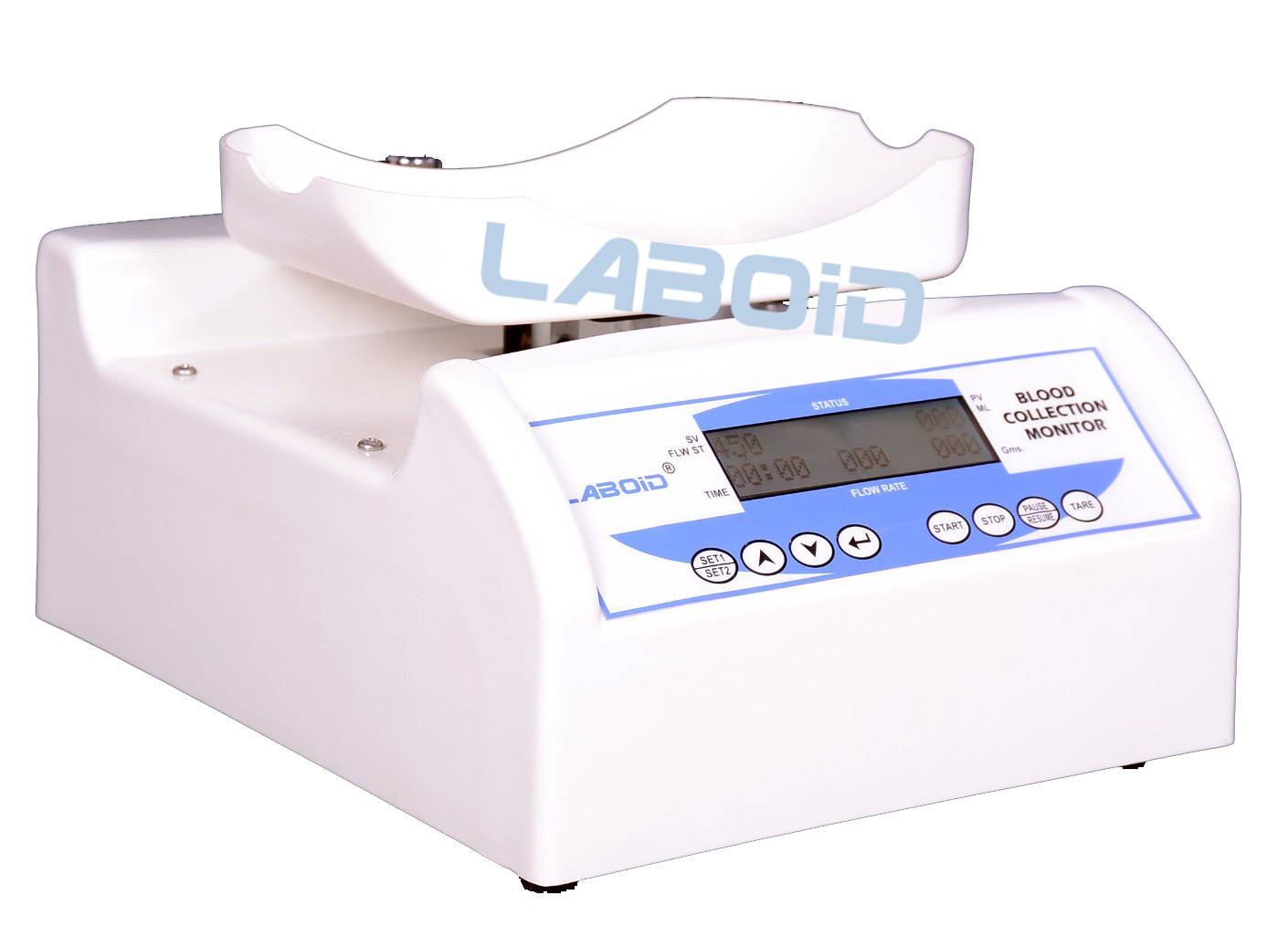 Blood Collection Monitor - Color: White