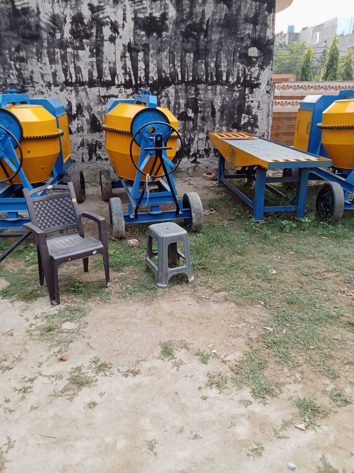 Interlock Tile Making Machine - Stainless Steel & Steel Materials, Semi-automatic Control System With Frequency Speed Control, Electric Power Source (220-440 Volt), 1-year Warranty