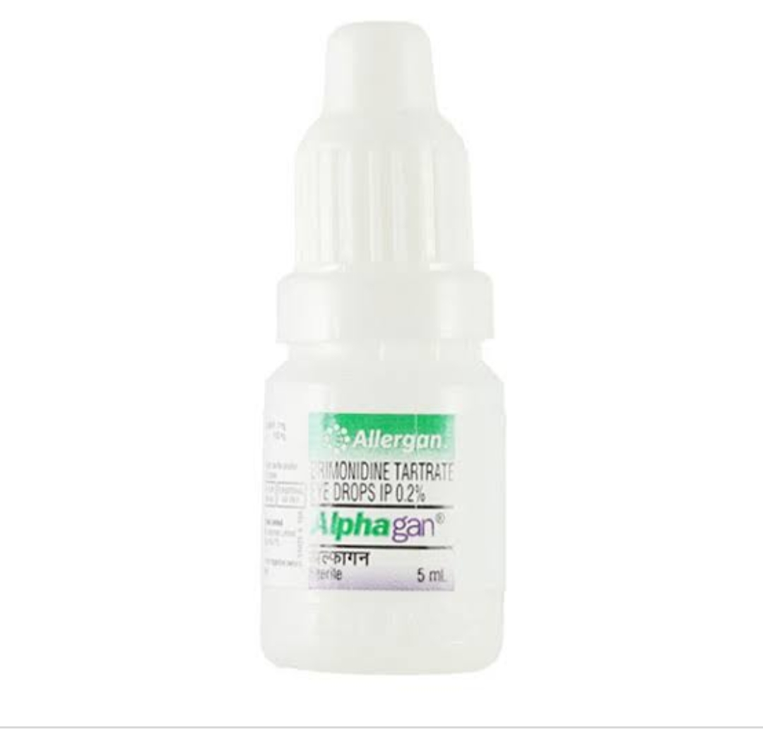 Alphagan Drop 5 Ml Ingredients: Brimonidine Tartrate + Ophthalmic