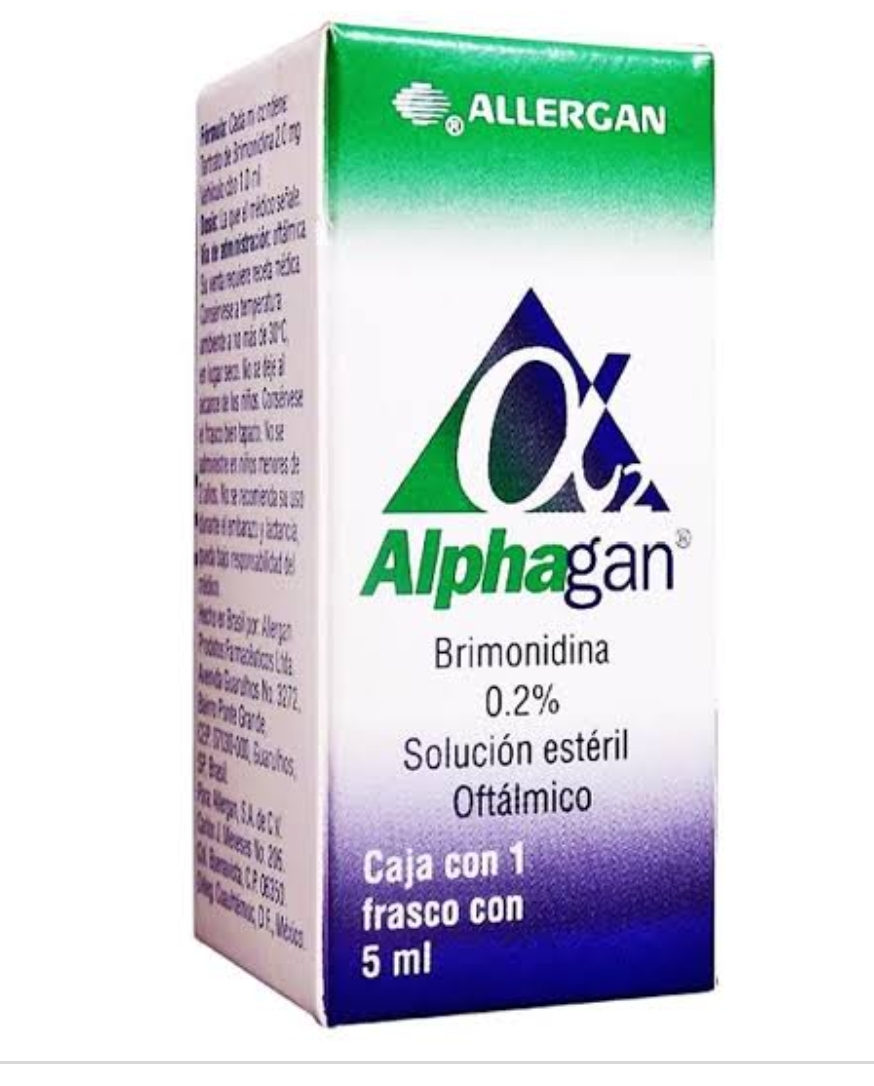 Alphagan Drop 5 Ml Ingredients: Brimonidine Tartrate + Ophthalmic