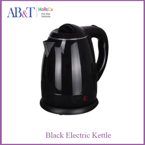 Black Electric Kettle Cordless - Frequency: 50 To 60 Megahertz (Mhz)