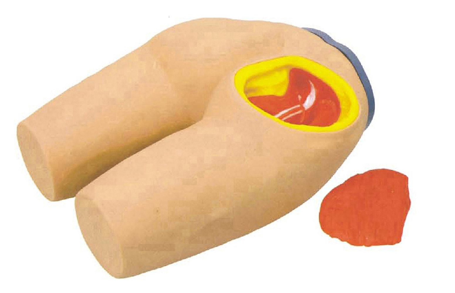 Electronic Buttocks Injection Simulator - Pvc Material, Customized Size | Realistic Surface, Simulated Injection Liquid, Integrated Alarm System