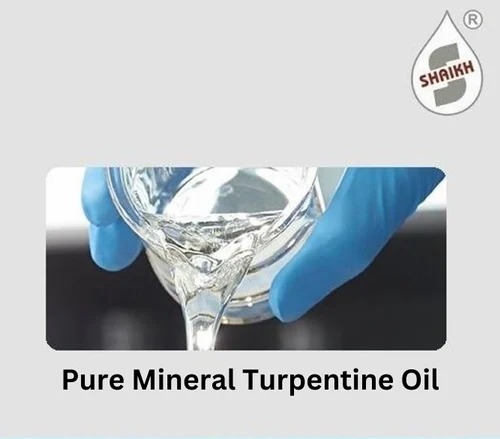 Distilled Turpentine Oil - Mineral Turpentine Oil (MTO) | Colorless Liquid, Density 0.78 kg/L, Ideal for Thinning Paints, Cleaning & Degreasing
