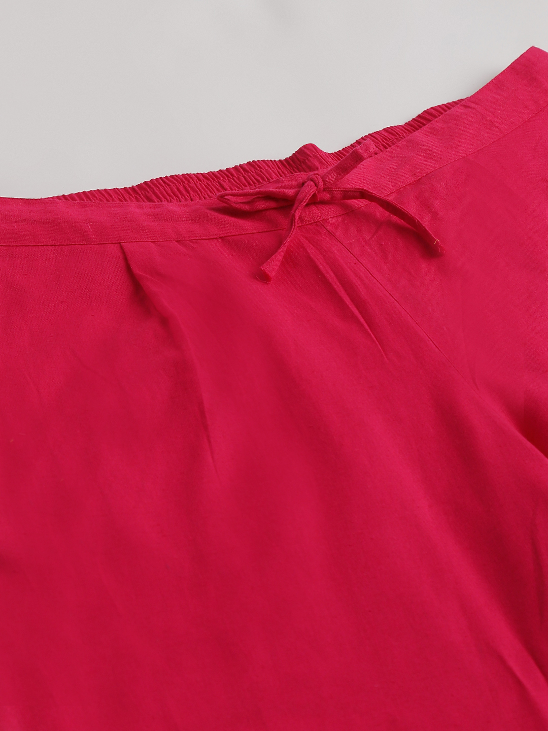 Ladies Cotton Pant - Cotton-rayon Blend, Size 3xl-5xl, Pink Color, Straight Fit, Length 37 Inch | Plus Size, Quick Dry, Washable, Waterproof, All Season