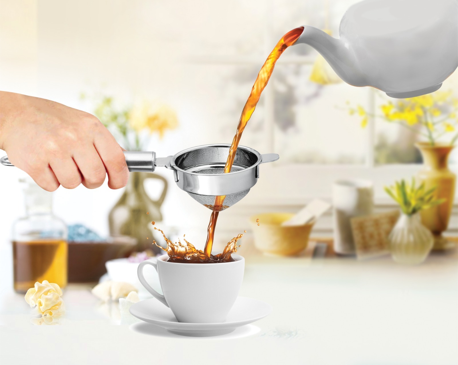 Ss Tea Strainer - Application: Kitchen