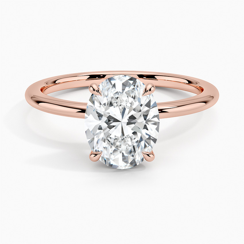 Oval Shape Engagement Ring
