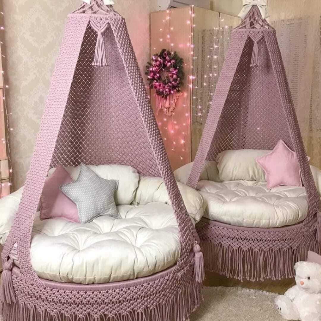 Macrame Swing Chair - Feature: Durability And Long-lasting Use