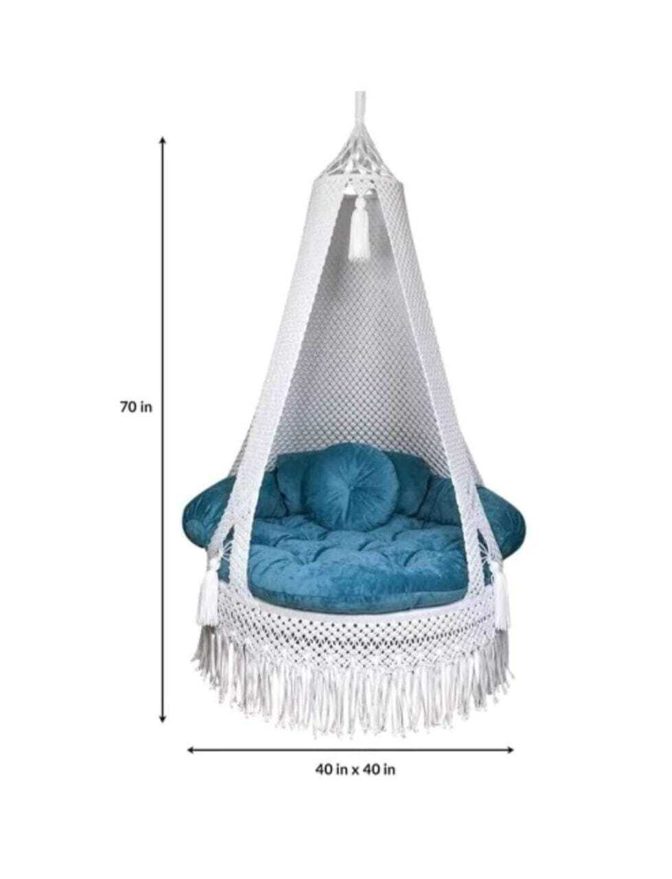 Macrame Swing Chair - Feature: Durability And Long-lasting Use