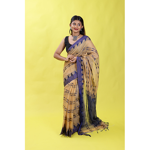 Multicolor Khadi Handloom Saree
