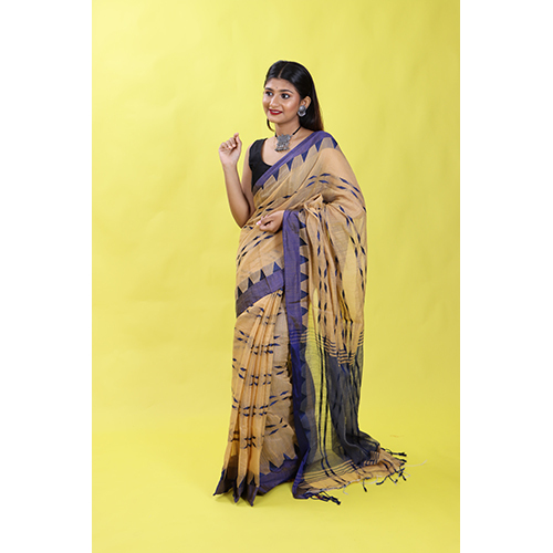 Multicolor Khadi Handloom Saree