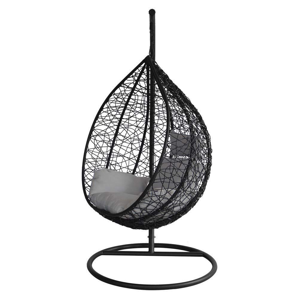 Cane Rattan Swing Chair - Assembly: No Assembly Required