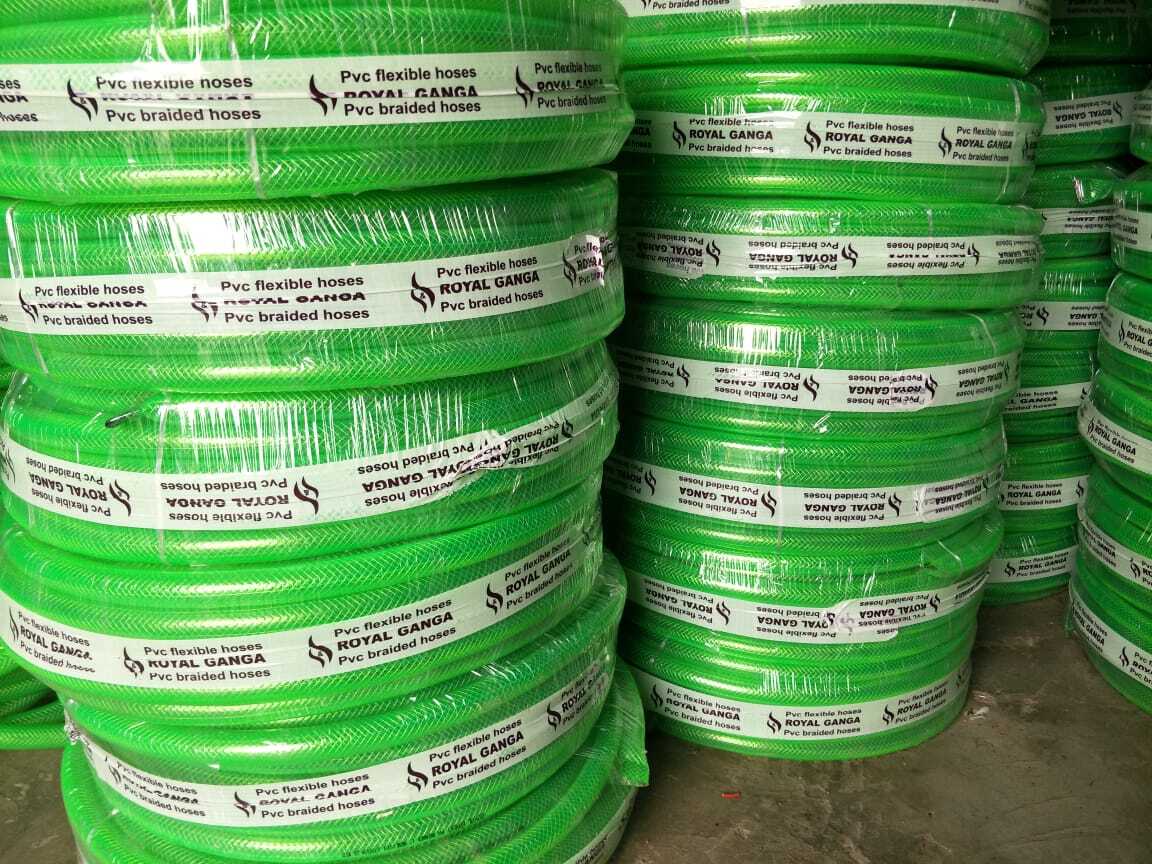 Braided Hose Pipe - Color: As Per Requirement