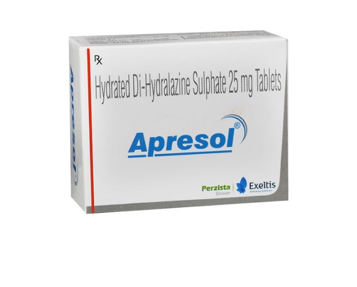 Apresol 25 Mg Ingredients: Hydrated Di Hydrazine Sulphate
