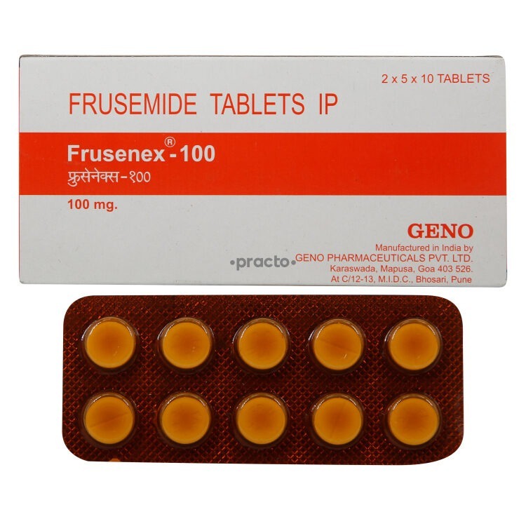 Furosemide 100mg Tablets - Storage Instructions: Dry And Cool Place