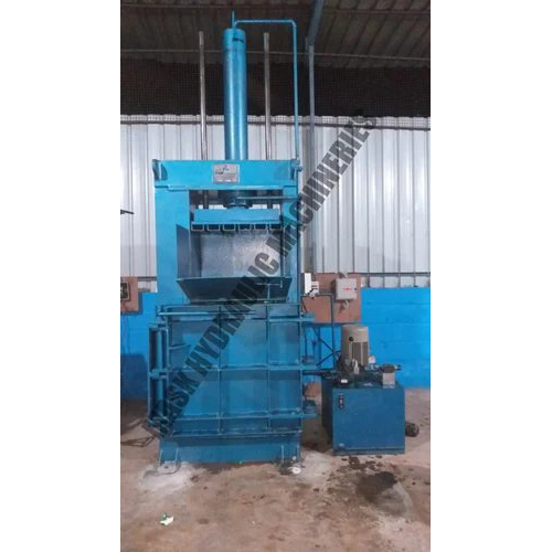 Plastic Bottle Baler Machine - Various Sizes Available, Industrial Use, New, Blue Design