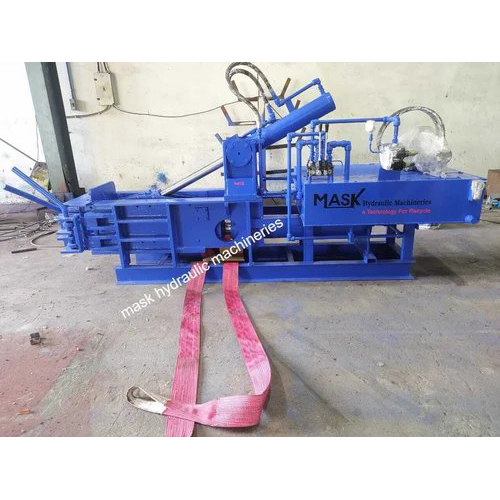 Blue Scrap Baler Machines
