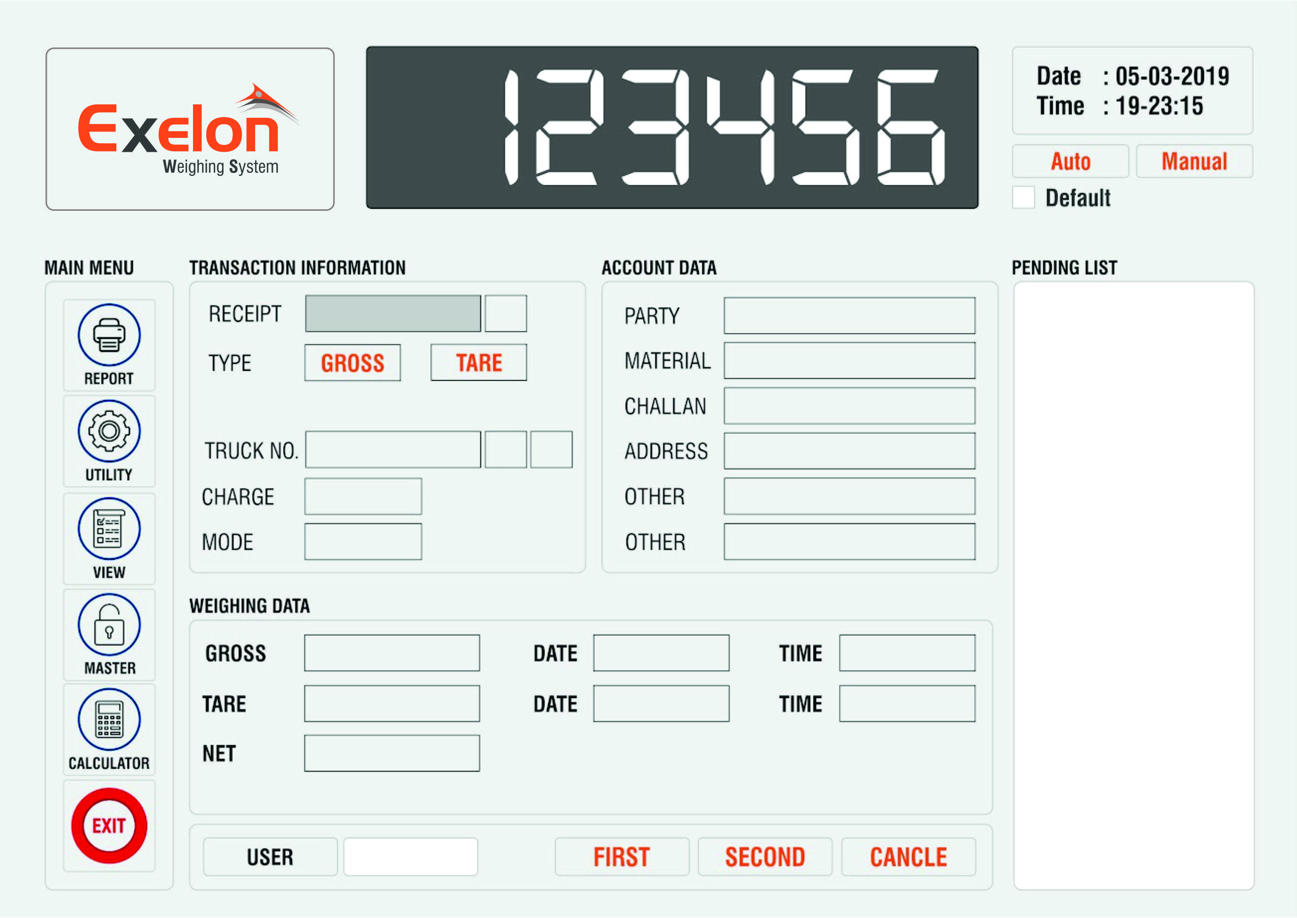 Unmanned Weighbridge System - Accuracy: 0.025 %
