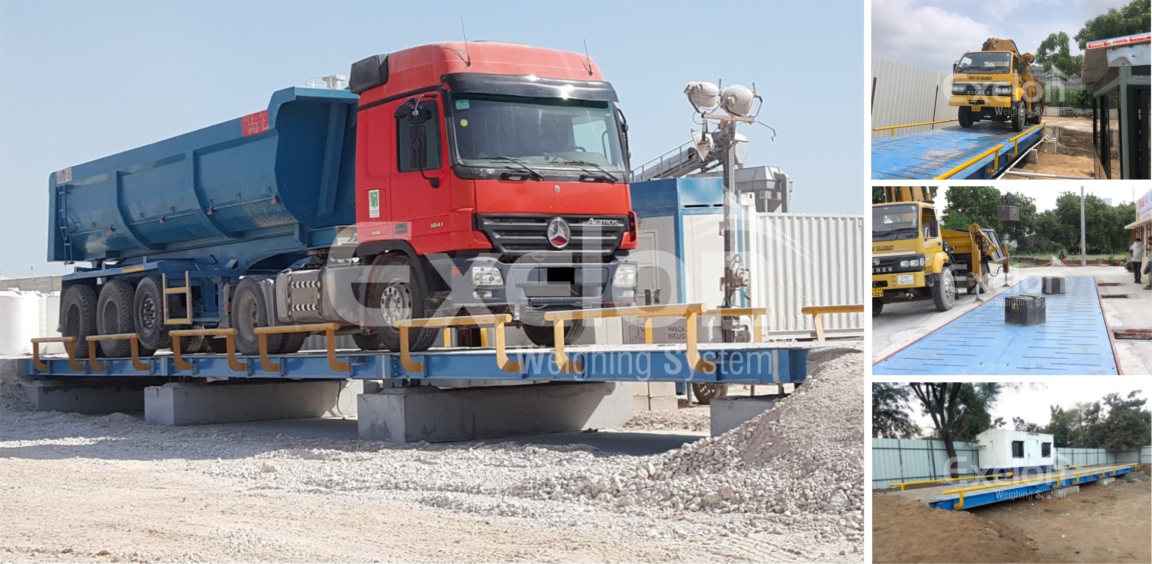 Unmanned Weighbridge System - Accuracy: 0.025 %