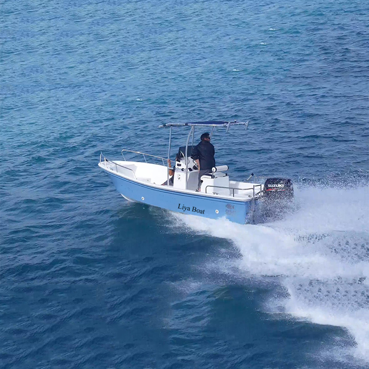 Liya Luxury Fishman Boat 19ft Fiberglass Hull Deep Sea Fishing Boats