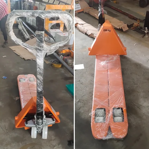 Hydraulic Single Fork Hand Pallet Truck Application: Material Handling