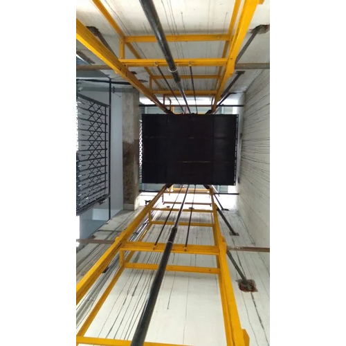 Hydraulic Double Mast Goods Lift Car Dimension: Customized