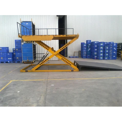Hydraulic Scissor Lift - Strong Mild Steel, Load Capacity 1-2 Tonne | Electric Powered, Smooth Hydraulic Drive For Heavy-duty Lifting Tasks