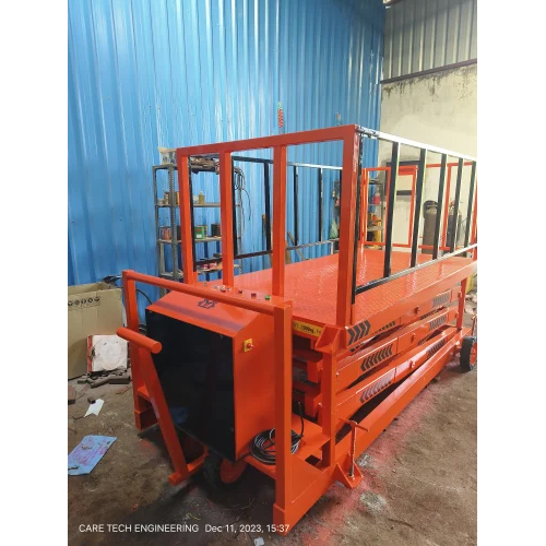 Ac Operated Hydaulic Mobile Scissor Lift Car Dimension: Customized