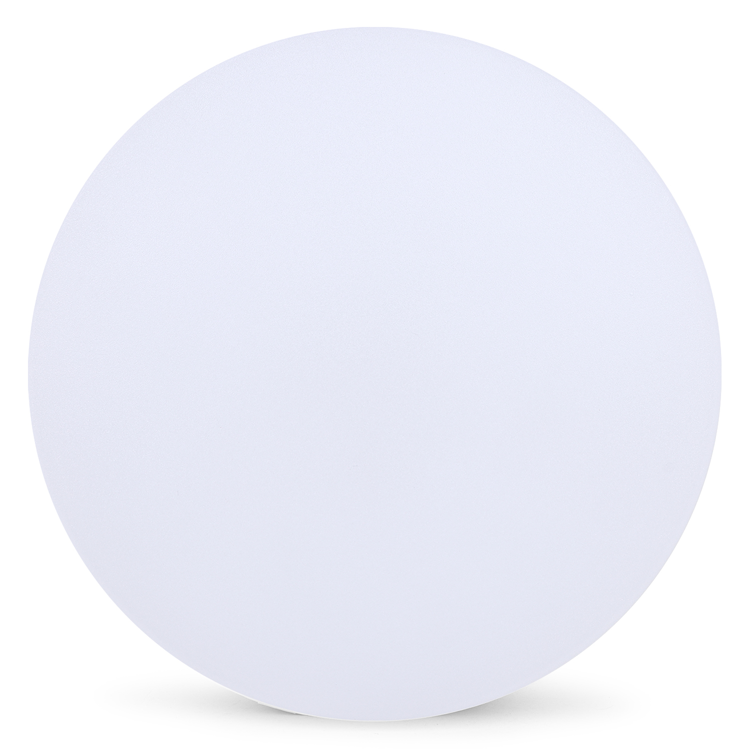 Moon Panel Light - Aluminium, Round Shape, Cool White Light | 12w Input Power, >80% Driver Efficiency, >1200 Lumens