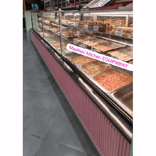 Indian Sweet Display Counter - Color: As Per Requirement