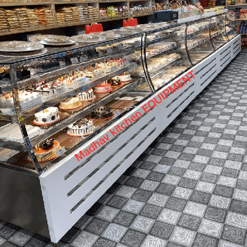 Cake Display Counter - Color: As Per Requirement