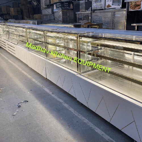 Cake Display Counter - Color: As Per Requirement