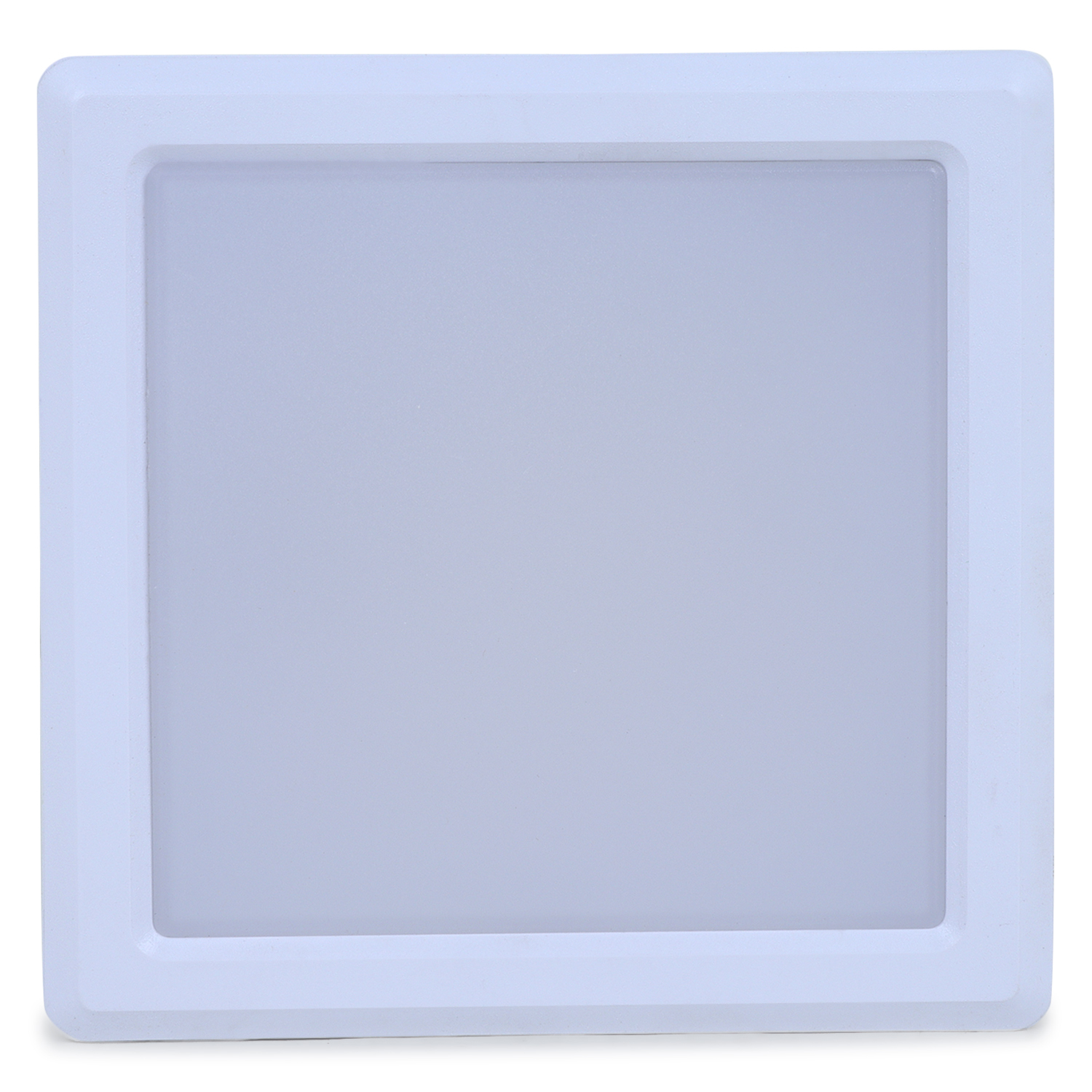 8w Led Surface Panel Sq Cw - Aluminium, Round, Cool White Light, 220-240v, 50hz, Input Power 8w, Rated Lumens >900 Lm | Ideal For Home, Office, Shop Usage