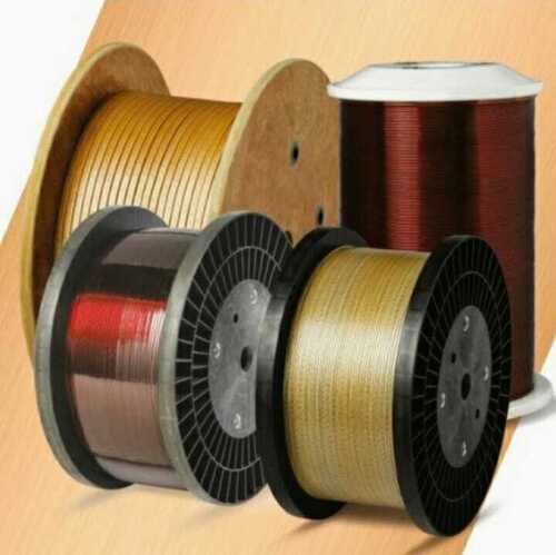 Copper CCR Winding Wire - Cu Wire, 150-200 mm Thickness, Brown, Waterproof Insulation Material, Made in India