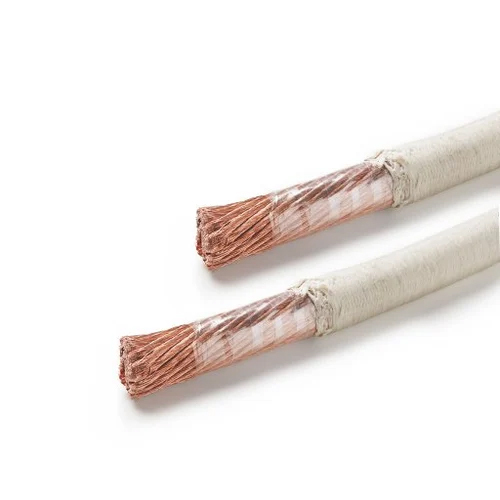White Cotton Insulated Copper Wire
