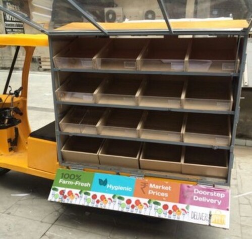 Electric Vegetable Cart Vehicle