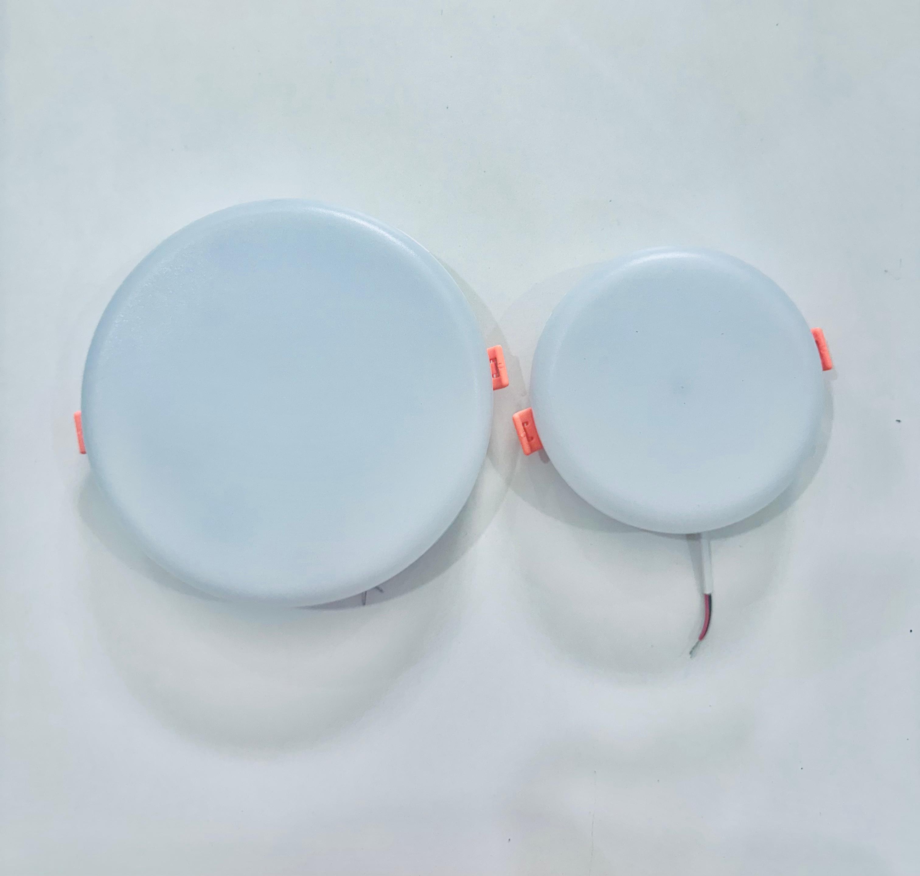 Adjustable Panel Light - Aluminium, Round Shape, Cool White Color | 8w Power, >800 Lumens, Ideal For Home And Office