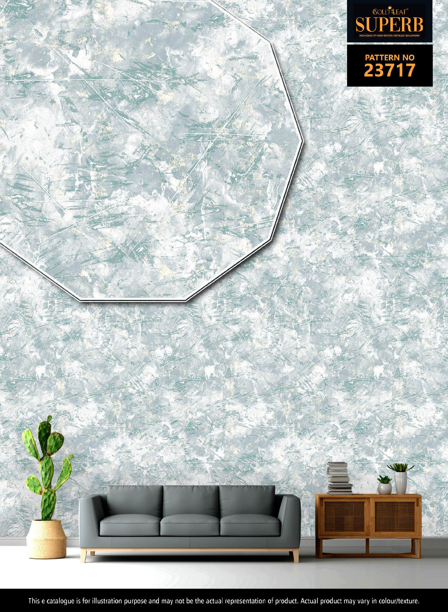 Metallic Wallpaper 2 - Material: Pvc