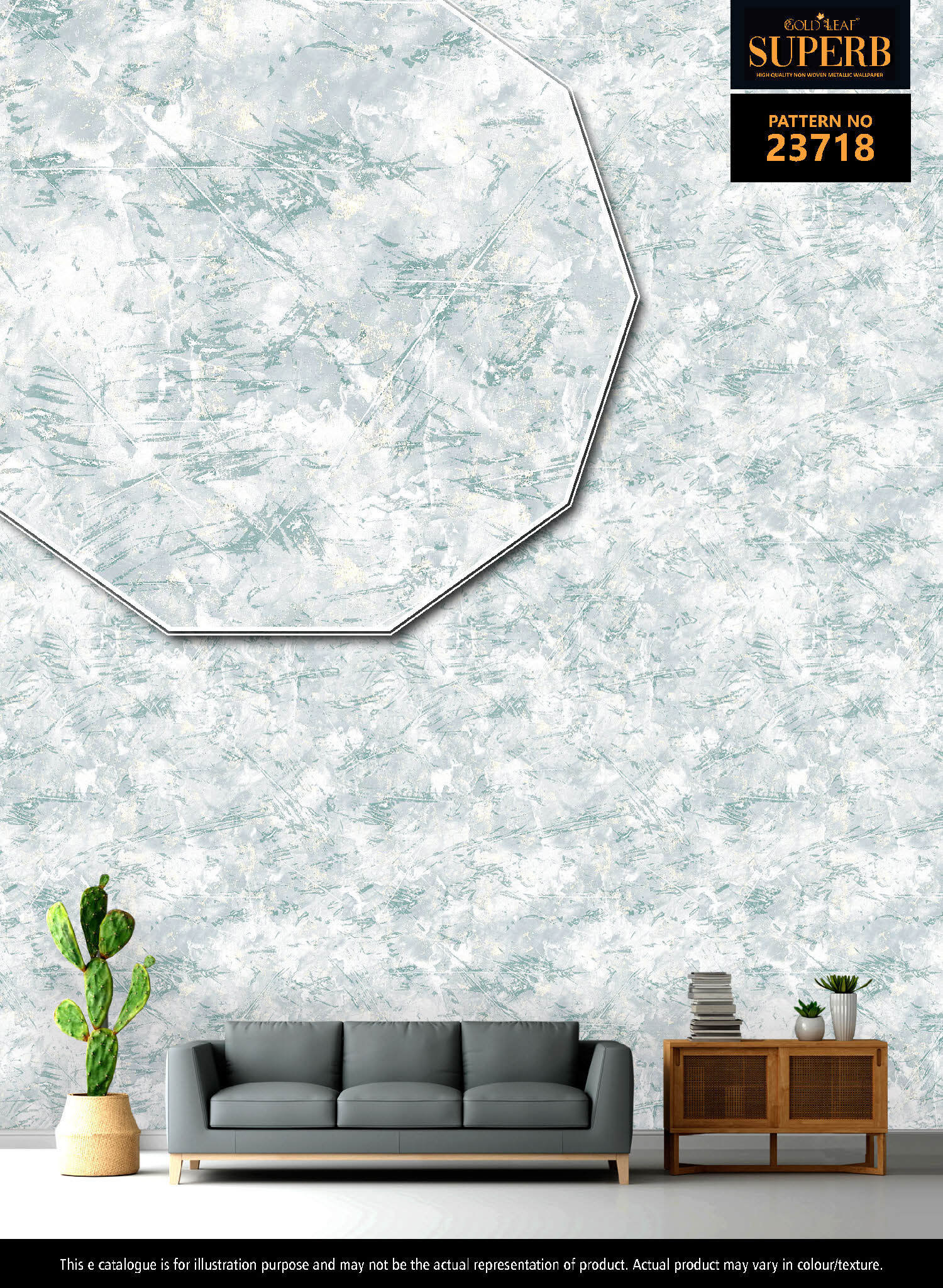 Metallic Wallpaper 2 - Material: Pvc