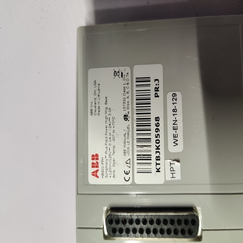 Abb Hbs01-fph Base Module - Versatile Performance Module | Ideal For Industrial Automation And Control Systems