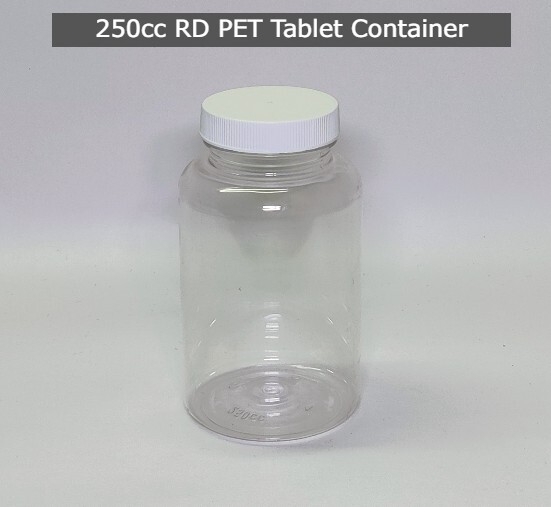 Pharmaceutical Pet Capsule Container - Plastic, 45cc To 500cc, Amber, White, Transparent, Black, Green - Round Shape, Screw Cap, Crc, Fliptop Cap